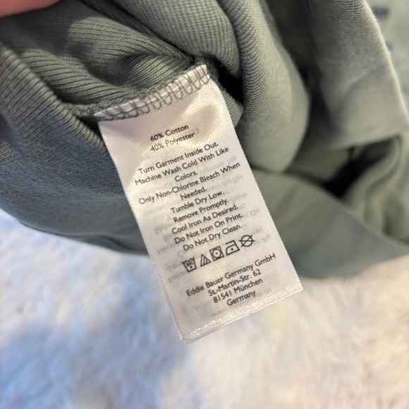 Eddie Bauer legend wash Crew Sweatshirt - LEAF P
MINRALGRN NWT Lg - Picture 7 of 10